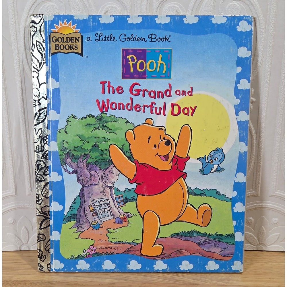 Golden Books Disney Winnie the Pooh Little Golden Book Hardcover 1991
